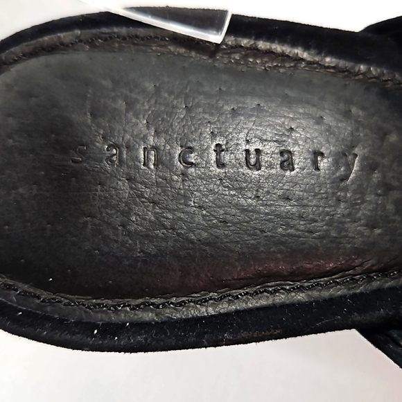 Sanctuary Black Suede Women's Mules Sz 8.5 - Picture 5 of 7